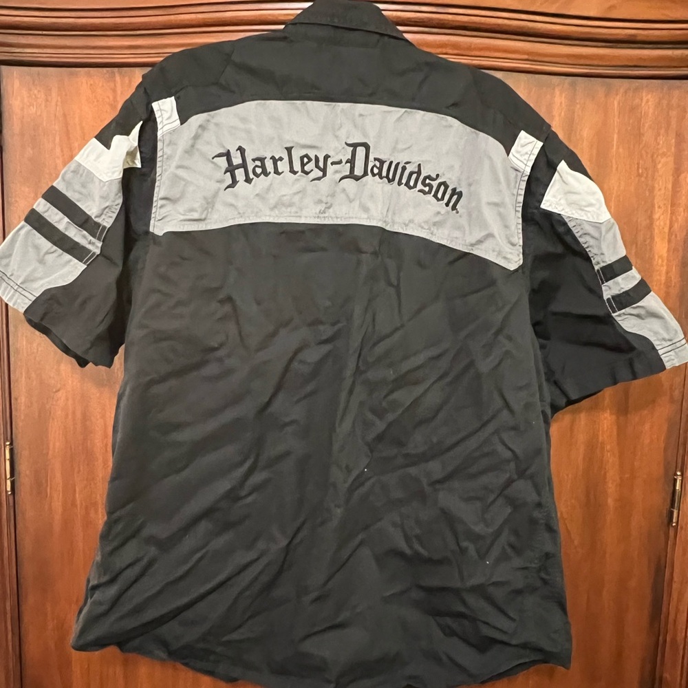 Harley-Davidson Black and Gray Performance Shirt